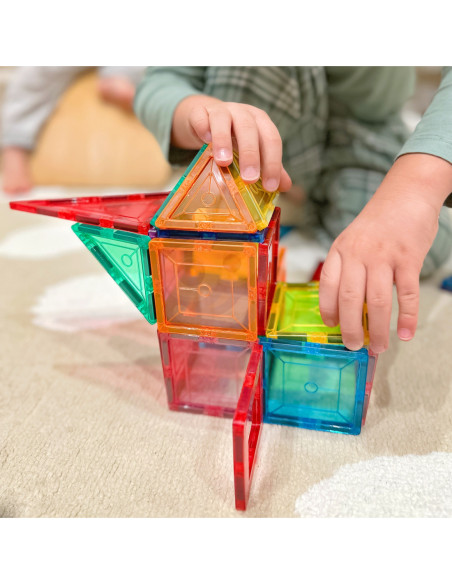 WOOPIE Magnetyczne Klocki Konstrukcyjne Montessori 3D