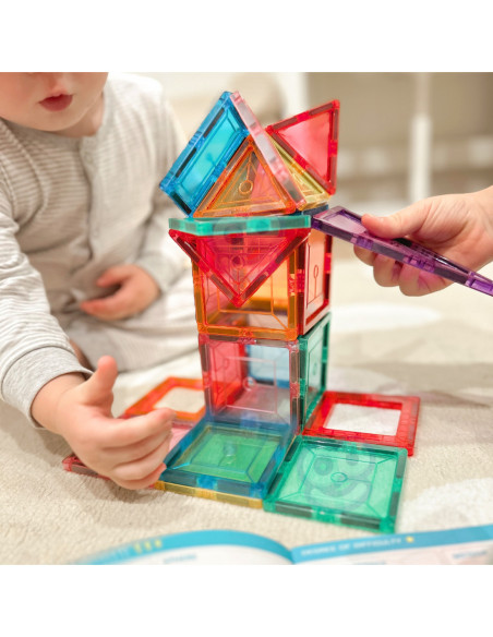 WOOPIE Magnetyczne Klocki Konstrukcyjne Montessori 3D