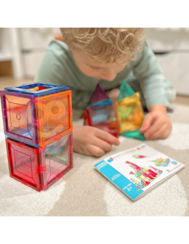 WOOPIE Magnetyczne Klocki Konstrukcyjne Montessori 3D