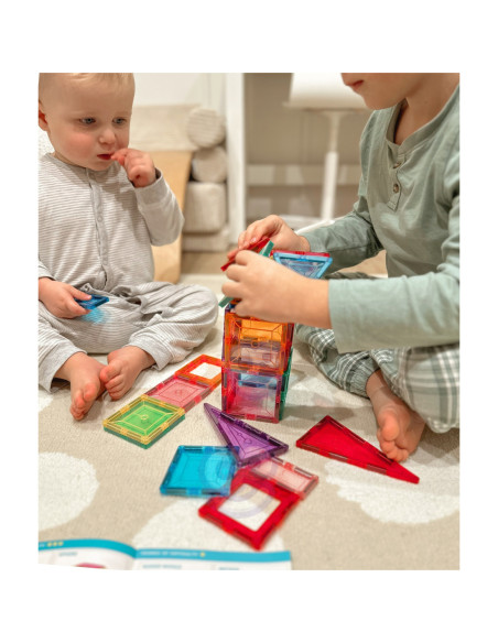 WOOPIE Magnetyczne Klocki Konstrukcyjne Montessori 3D