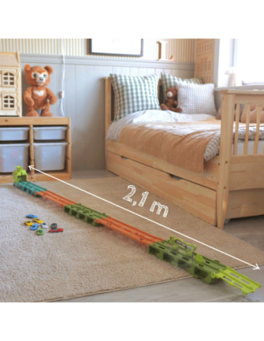 WOOPIE Zabawkowa Ciężarówka Dinozaur Tor dla Samochodzików