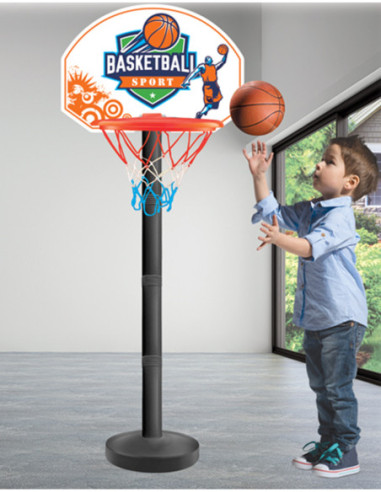 WOOPIE Zestaw Do Koszykówki Piłka Gra Zręcznościowa z 93cm