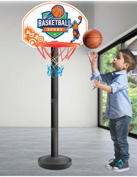 WOOPIE Zestaw Do Koszykówki Piłka Gra Zręcznościowa z 93cm