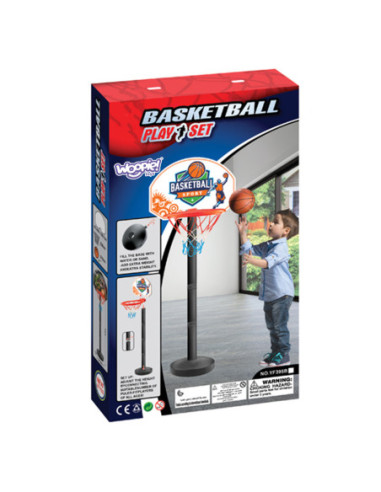 WOOPIE Zestaw Do Koszykówki Piłka Gra Zręcznościowa z 93cm