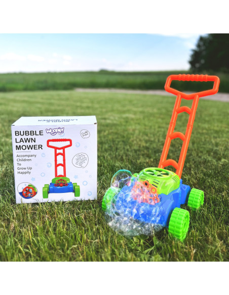 WOOPIE Kosiarka Bańki Mydlane Dźwięki Płyn