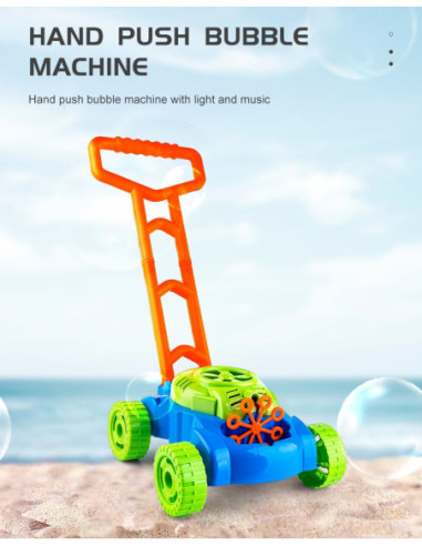 WOOPIE Kosiarka Bańki Mydlane Dźwięki Płyn