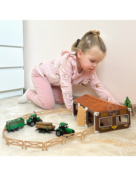 WOOPIE Zestaw Mały Farmer XL Figurki Gospodsrstwo