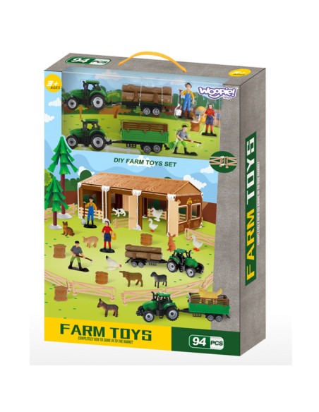 WOOPIE Zestaw Mały Farmer XL Figurki Gospodsrstwo