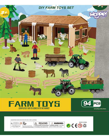 WOOPIE Zestaw Mały Farmer XL Figurki Gospodsrstwo