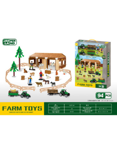 WOOPIE Zestaw Mały Farmer XL Figurki Gospodsrstwo