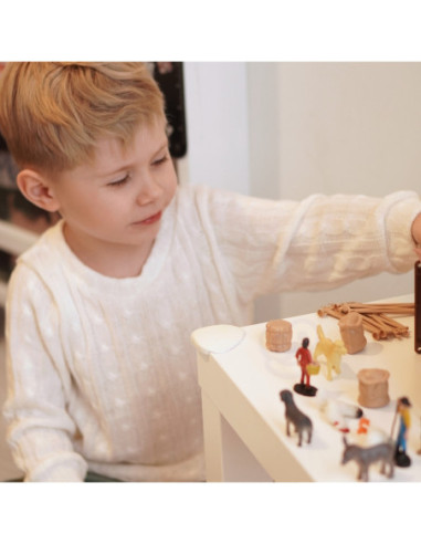 WOOPIE Zestaw Mały Rolnik Farma Zagroda + Zwierzęta i Akcesoria