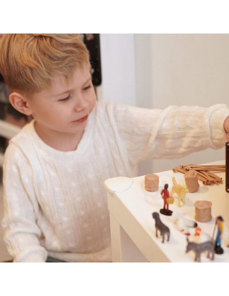 WOOPIE Zestaw Mały Rolnik Farma Zagroda + Zwierzęta i Akcesoria