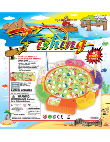 WOOPIE Łowienie Ryb Wędkowanie Gra Zręcznościowa