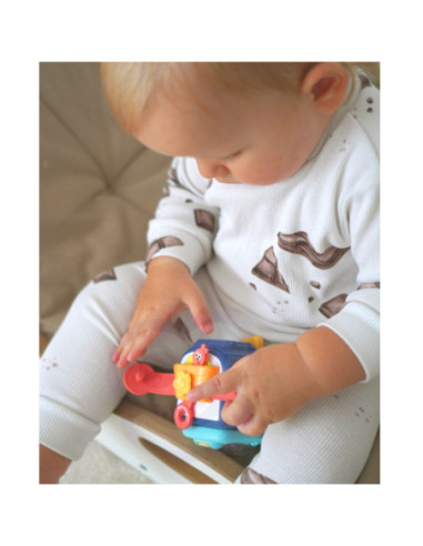 WOOPIE Pudełko Interaktywne Pingwin 6w1 Montessori