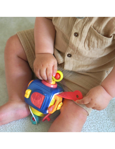 WOOPIE Pudełko Interaktywne Pingwin 6w1 Montessori