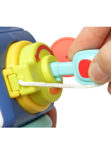 WOOPIE Pudełko Interaktywne Pingwin 6w1 Montessori