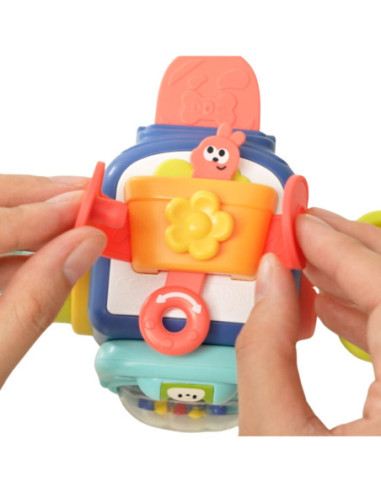 WOOPIE Pudełko Interaktywne Pingwin 6w1 Montessori