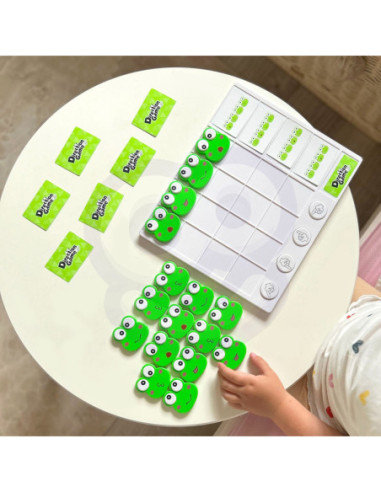 WOOPIE Gra Układanka Żabie Oczka 3+