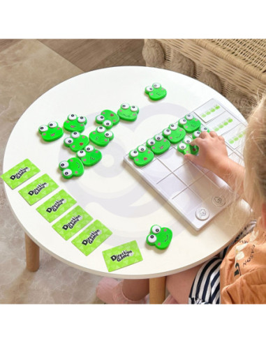 WOOPIE Gra Układanka Żabie Oczka 3+