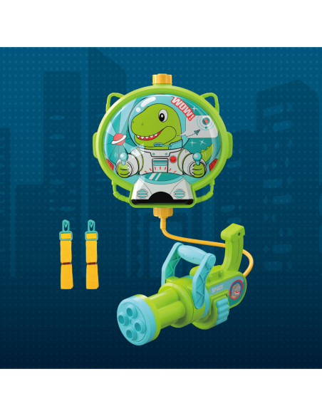 WOOPIE Pistolet na Wodę z Plecakiem Dino