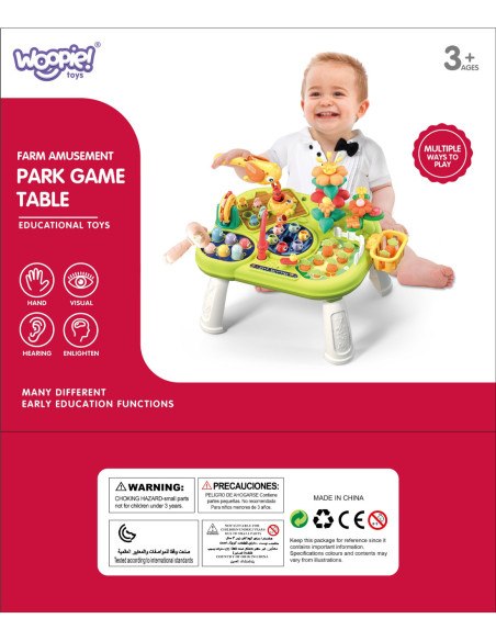 WOOPIE BABY Interaktywny Multistolik Edukacyjny