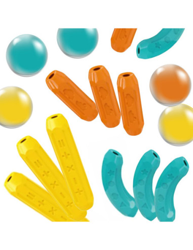 WOOPIE Klocki Magnetyczne Dinozaury- Konstrukcyjne