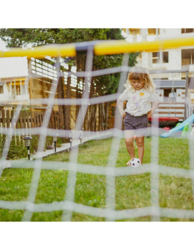 WOOPIE Zestaw 2w1 koszykówka Bramka do Piłki Nożnej + Piłki i Pompka