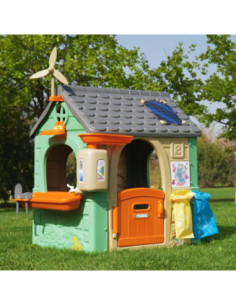 FEBER Domek ogrodowy Recycle Eco Segregacja Odpadów Zielona Energia 2