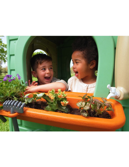 FEBER Domek ogrodowy Recycle Eco Segregacja Odpadów Zielona Energia