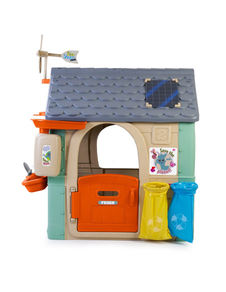 FEBER Domek ogrodowy Recycle Eco Segregacja Odpadów Zielona Energia