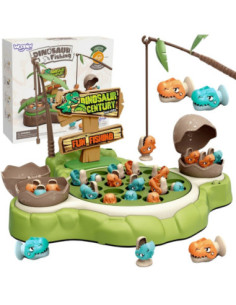 WOOPIE Gra Łowienie Dinozaurów Rybek 2 Wędki