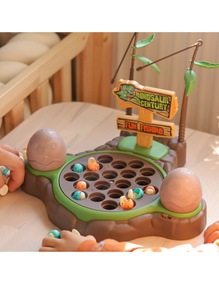 WOOPIE Gra Łowienie Dinozaurów Rybek