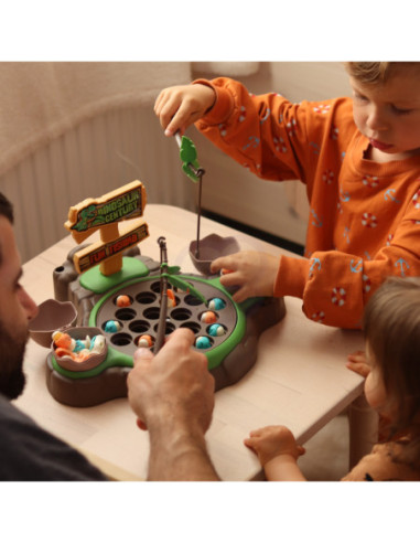 WOOPIE Gra Łowienie Dinozaurów Rybek