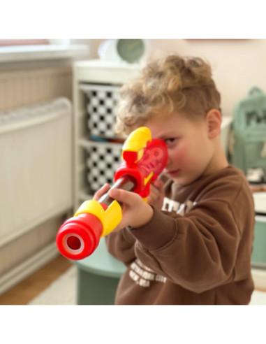 WOOPIE Zestaw Pistolet Karabin Na Piankowe Kulki + Maska Dla Dzieci Wyrzutnia Automatyczna 11 el.