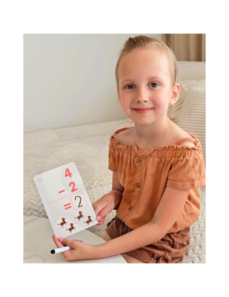 WOOPIE Karty Edukacyjne Fiszki Do Nauki Liczenia