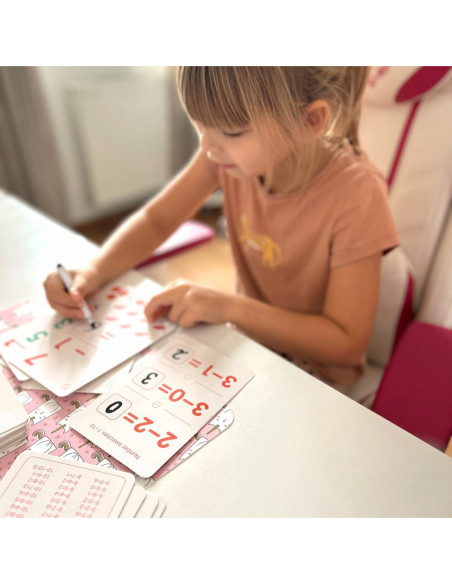 WOOPIE Karty Edukacyjne Fiszki Do Nauki Liczenia