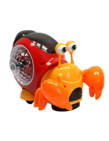 WOOPIE Pełzający Krab Projektor Pomarańczowy Zabawka Sensoryczna