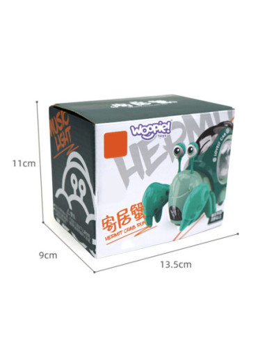 WOOPIE Pełzający Krab Projektor Pomarańczowy Zabawka Sensoryczna