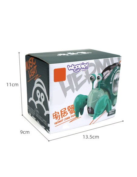 WOOPIE Pełzający Krab Projektor Pomarańczowy Zabawka Sensoryczna