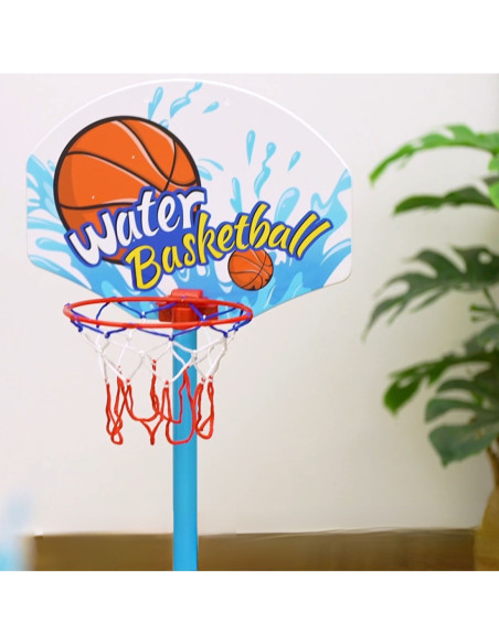 WOOPIE Zestaw Wodny Koszykówka 2w1 Bramka do Piłki Nożnej + Piłki + Pompka