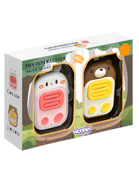 WOOPIE Zestaw 2 Krótkofalówki Walki - Talki Duży Zasięg