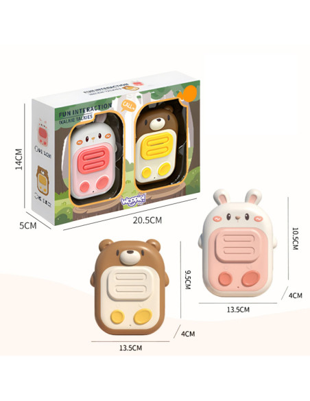 WOOPIE Zestaw 2 Krótkofalówki Walki - Talki Duży Zasięg