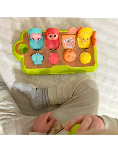 WOOPIE BABY Zabawka Edukacyjna Wyskakujące Zwierzątka Szczęśliwa Farma POP-UP