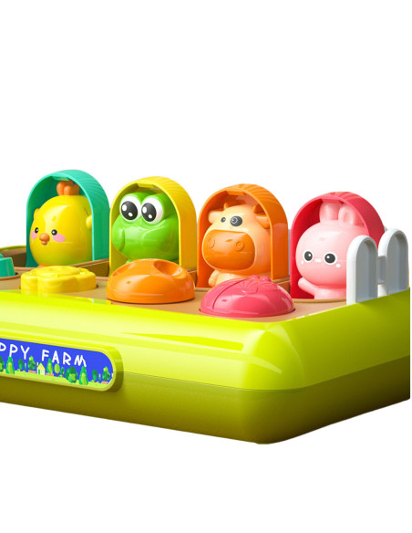 WOOPIE BABY Zabawka Edukacyjna Wyskakujące Zwierzątka Szczęśliwa Farma POP-UP