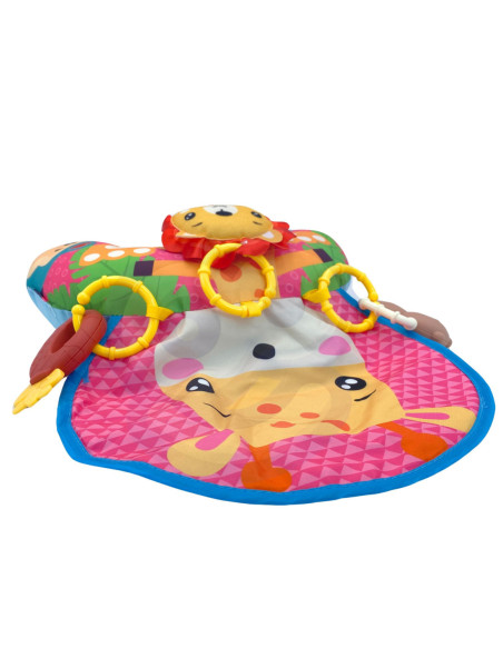 WOOPIE BABY Poduszka Rogal Interaktywna Mata Edukacyjna Grzechotka Gryzak