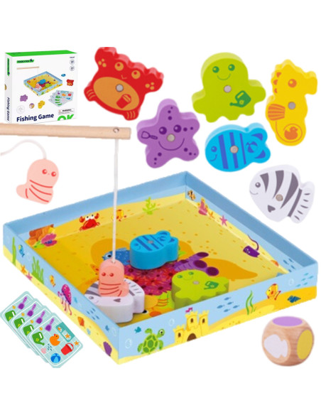TOOKY TOY Gra Łowienie Rybek Gra Zręcznościowa