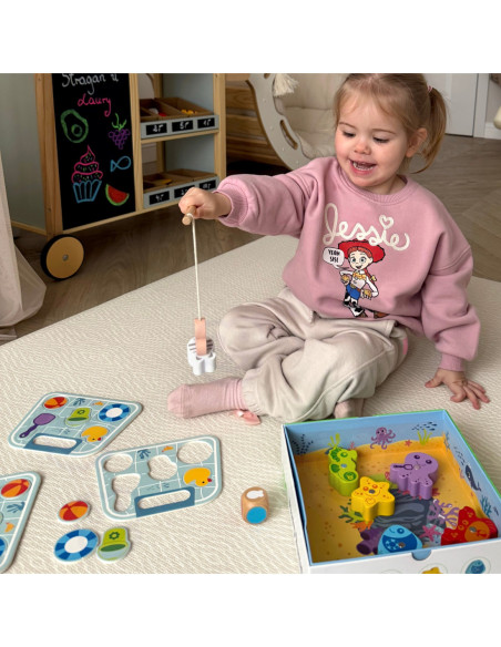 TOOKY TOY Gra Łowienie Rybek Gra Zręcznościowa