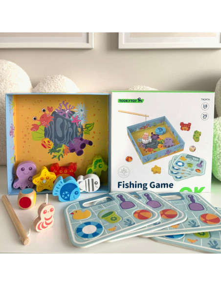 TOOKY TOY Gra Łowienie Rybek Gra Zręcznościowa