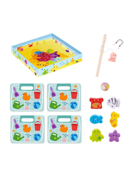 TOOKY TOY Gra Łowienie Rybek Gra Zręcznościowa