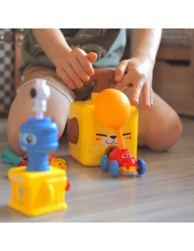 WOOPIE Wyrzutnia Balonów Latające Autka